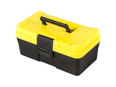 Ящик для инструмента Systec 151х125х285 мм, пластик, цвет чёрно-жёлтый